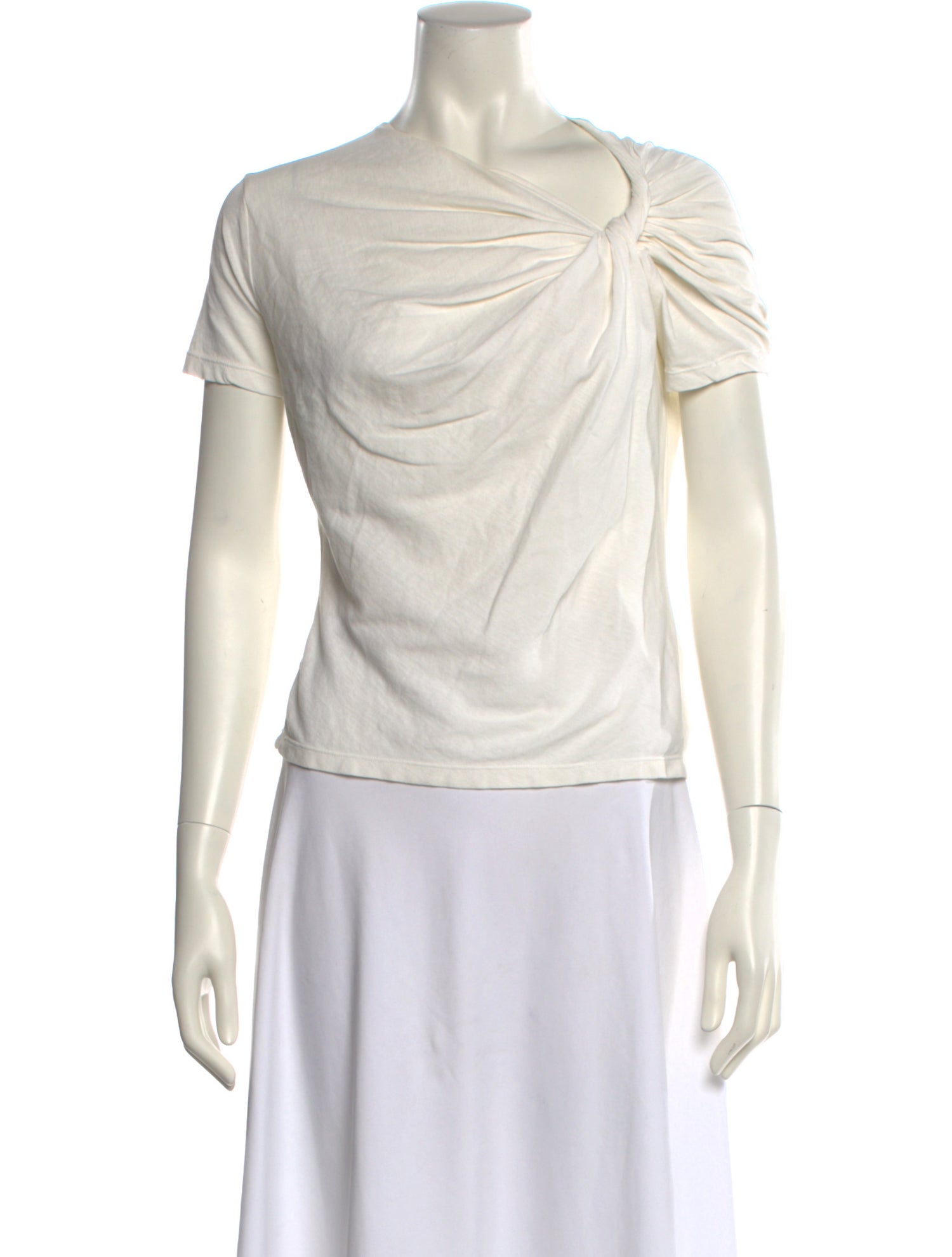 A.L.C. Cowl Neck Short Sleeve Top