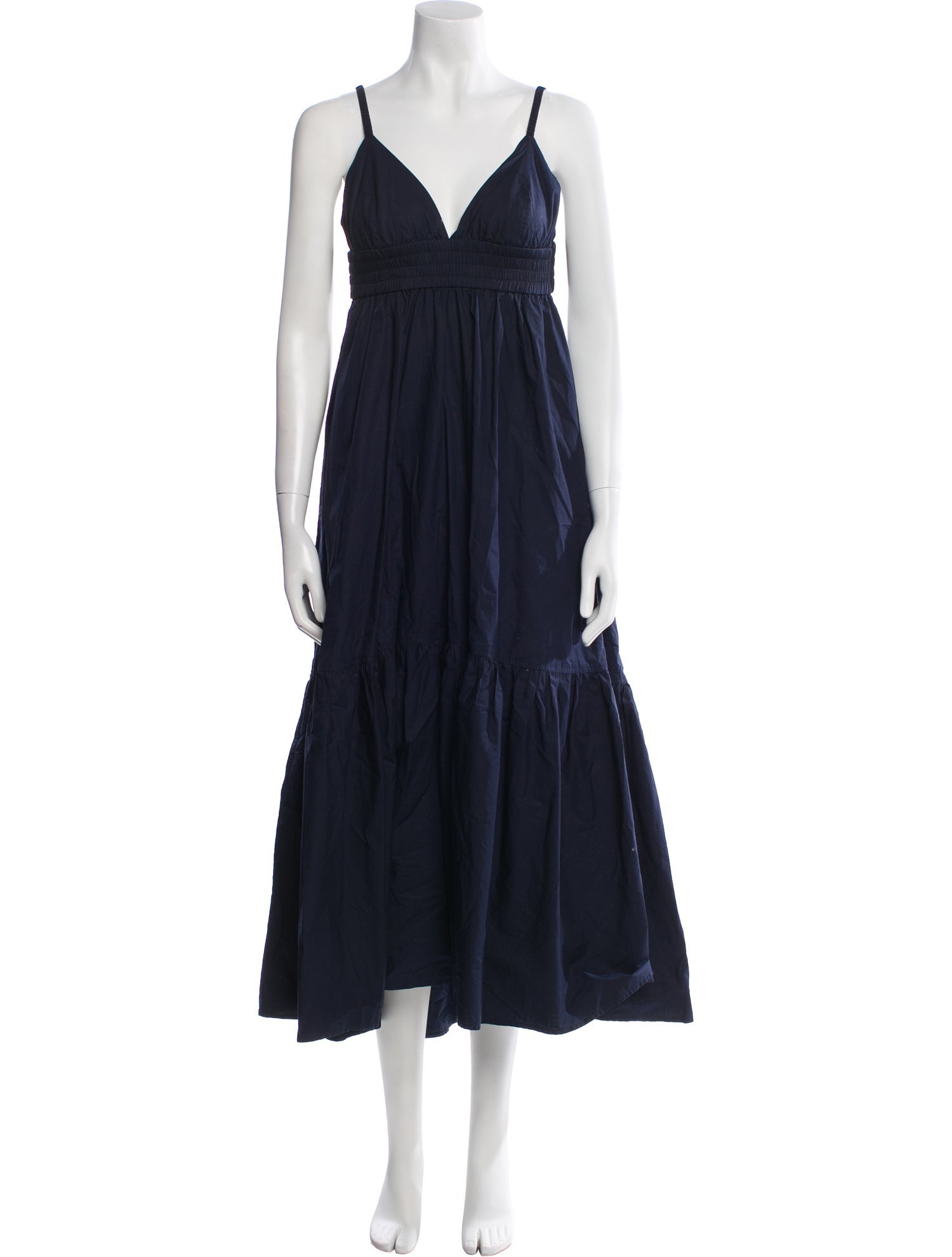 A.L.C. Square Neckline Midi Length Dress