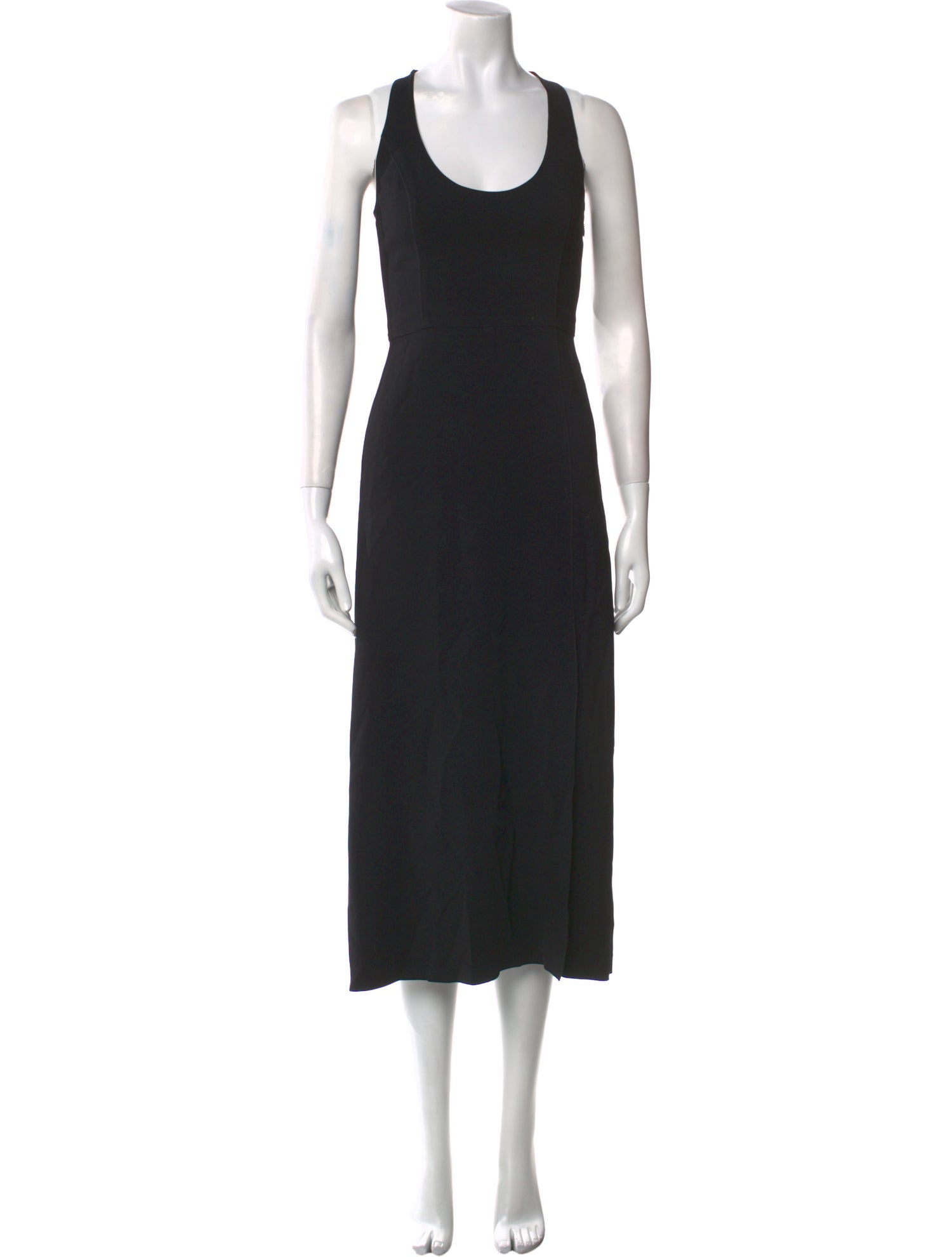 A.L.C. Scoop Neck Midi Length Dress