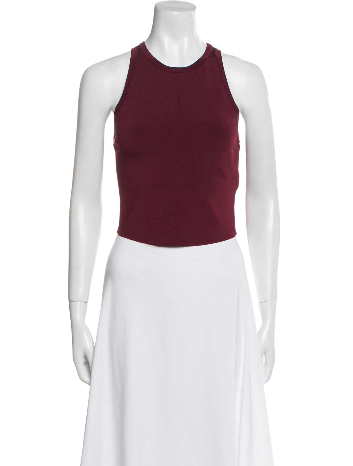 A.L.C. Halterneck Sleeveless Crop Top