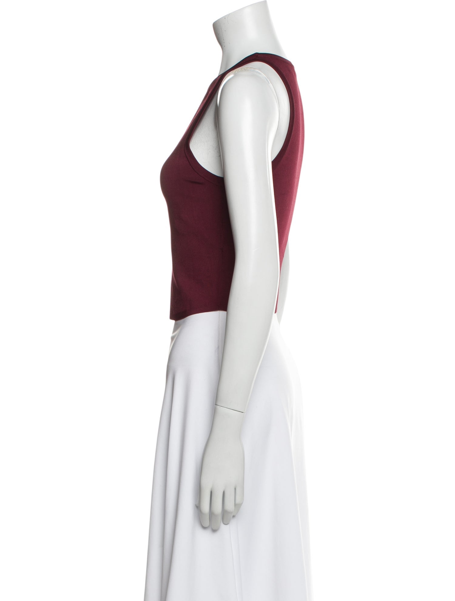 A.L.C. Halterneck Sleeveless Crop Top