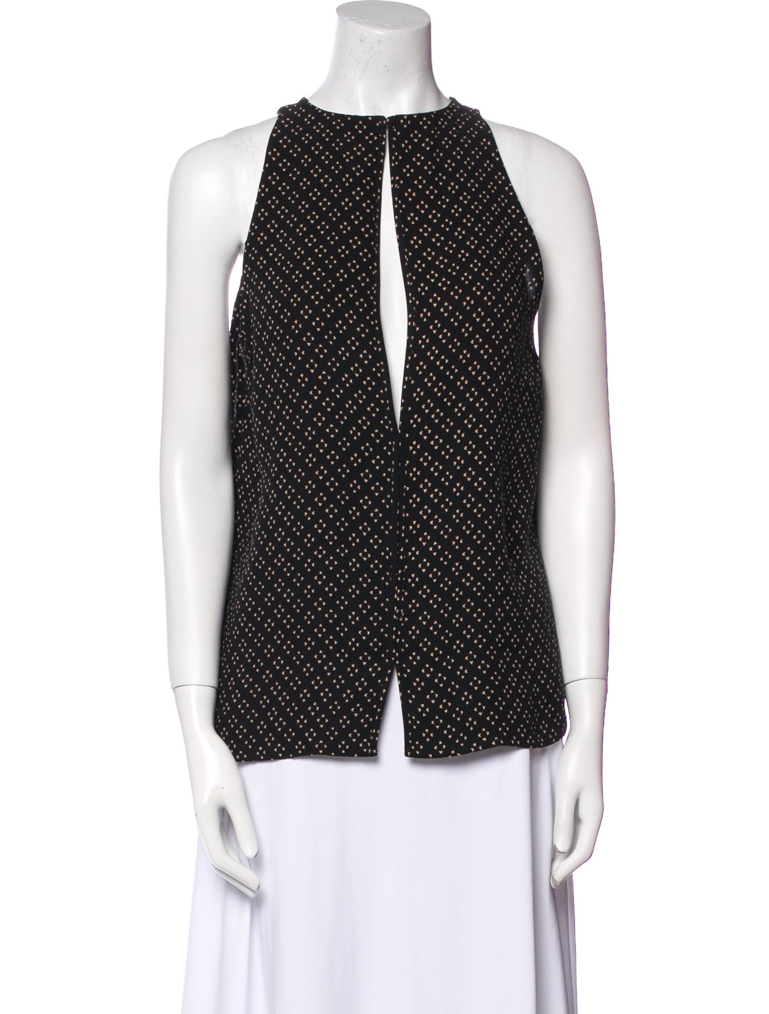 A.L.C. Silk Printed Blouse