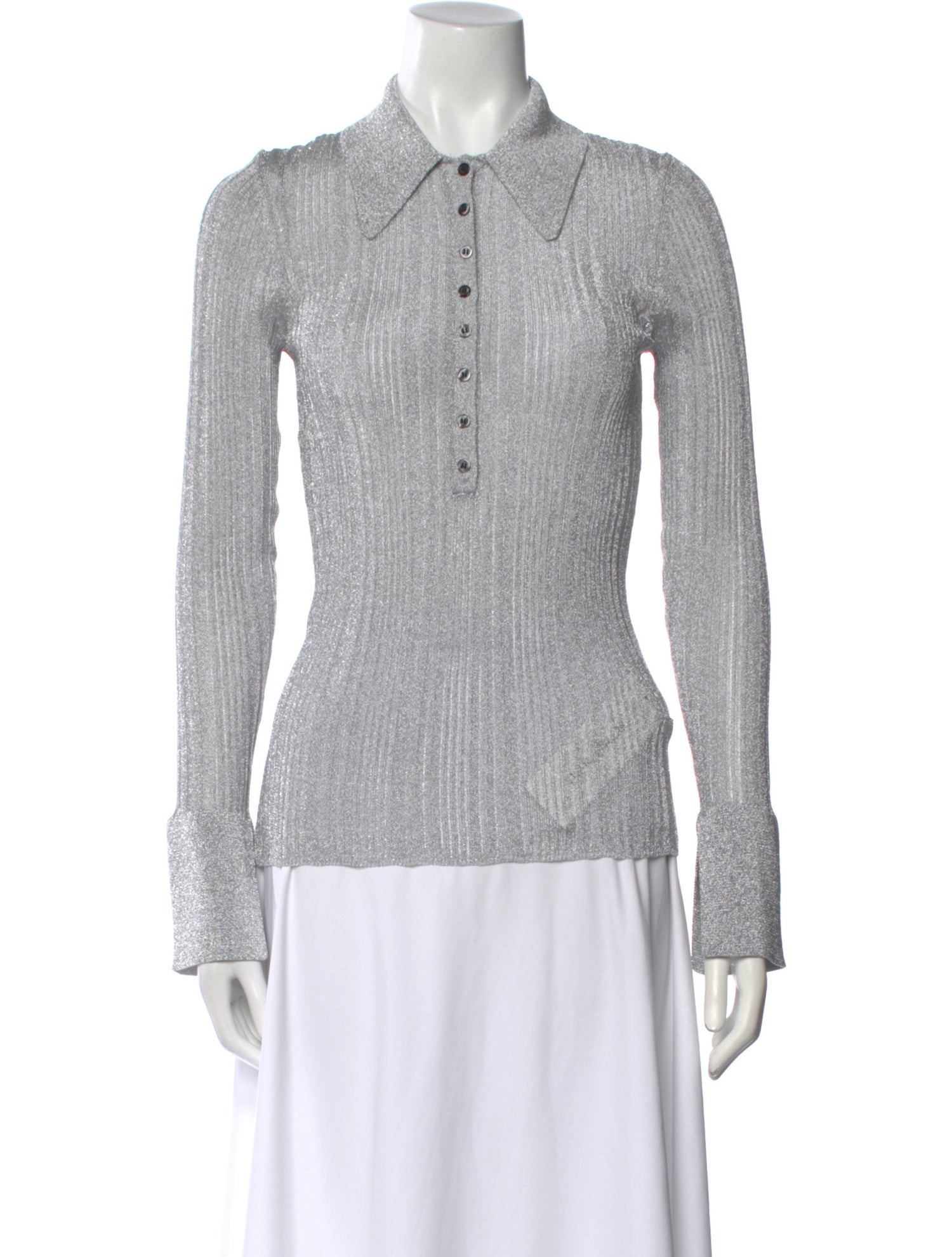 A.L.C. Mock Neck Long Sleeve Top