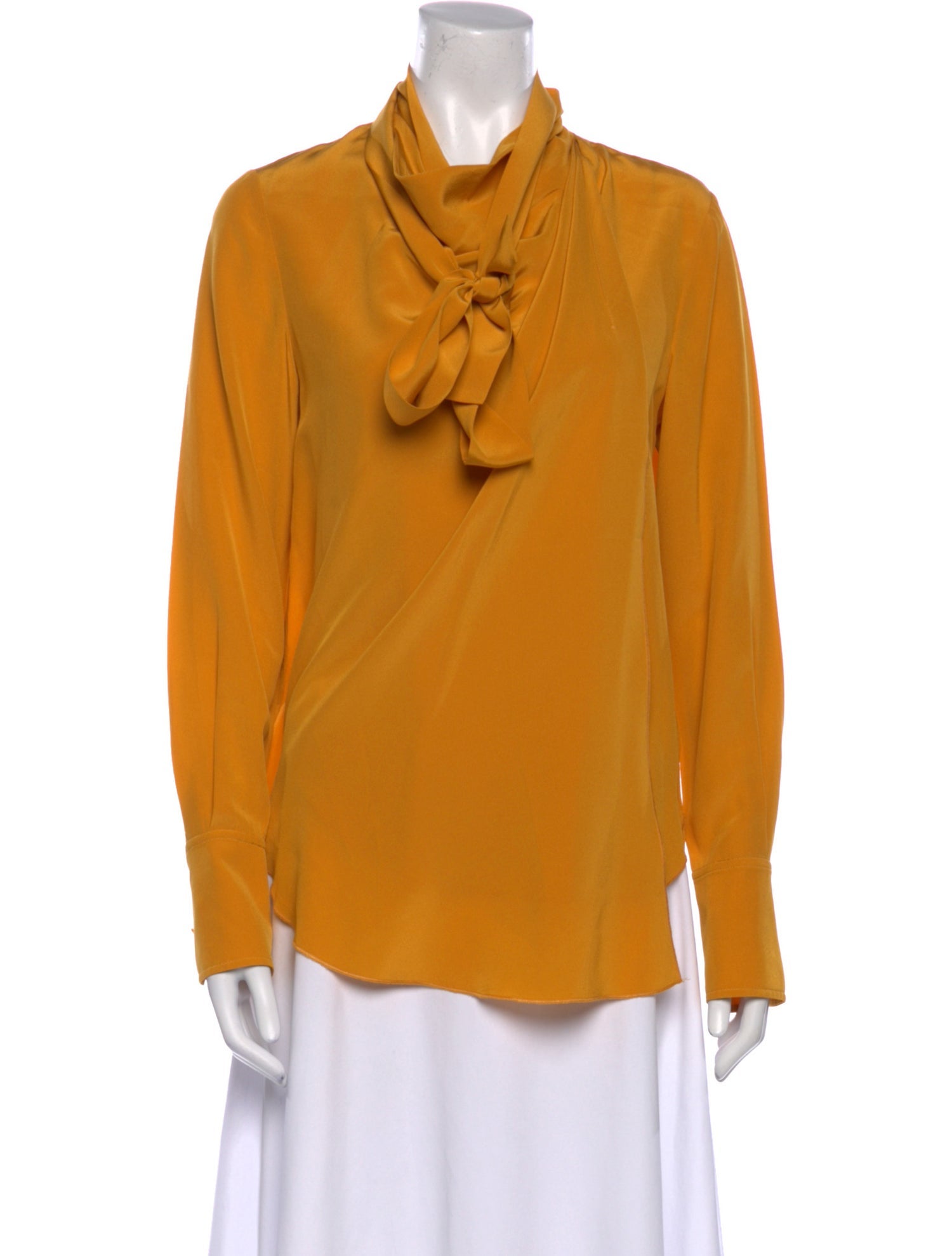 A.L.C. Silk Cowl Neck Blouse