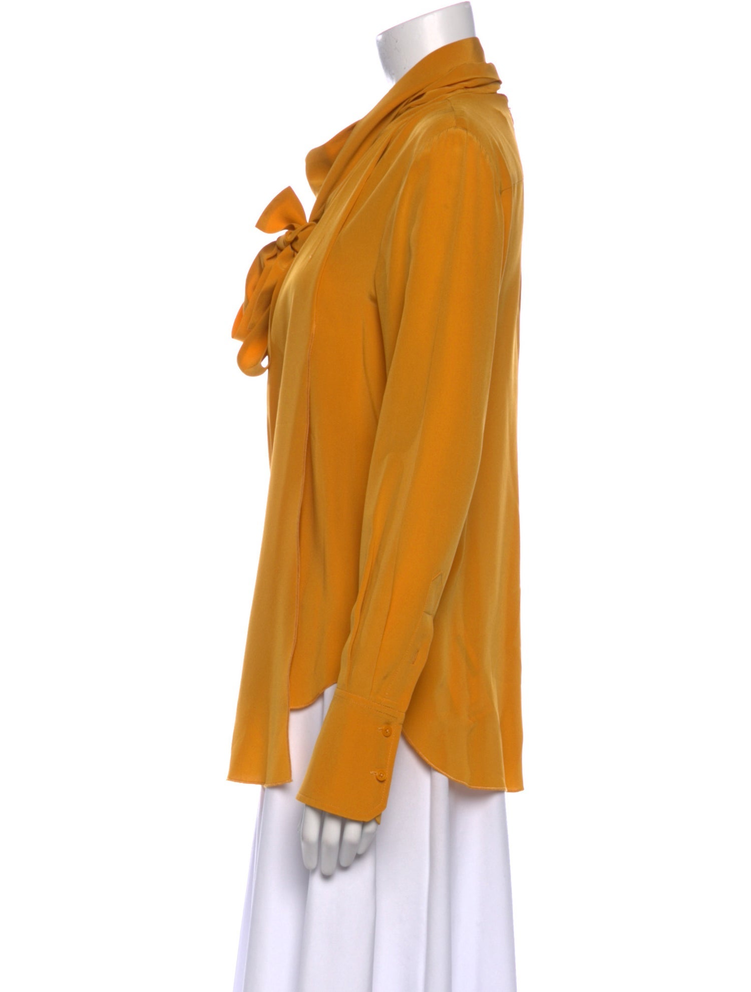 A.L.C. Silk Cowl Neck Blouse