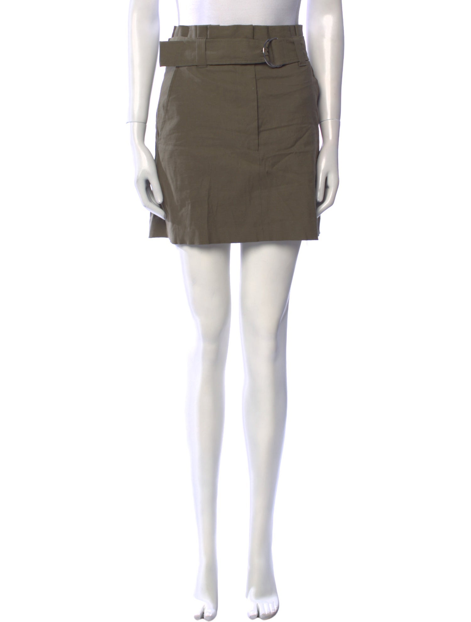 A.L.C. Pleated Accents Mini Skirt