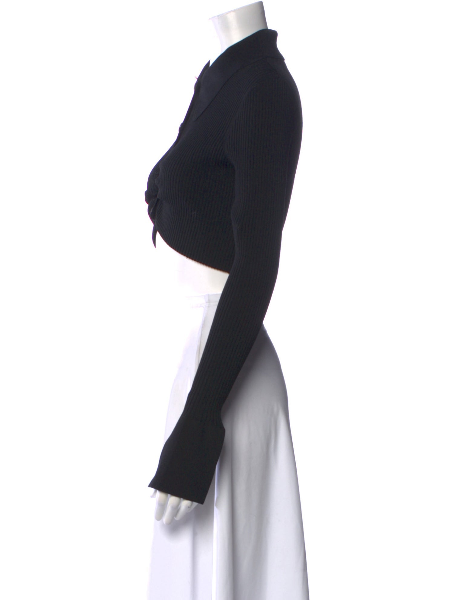 A.L.C. Long Sleeve Crop Top