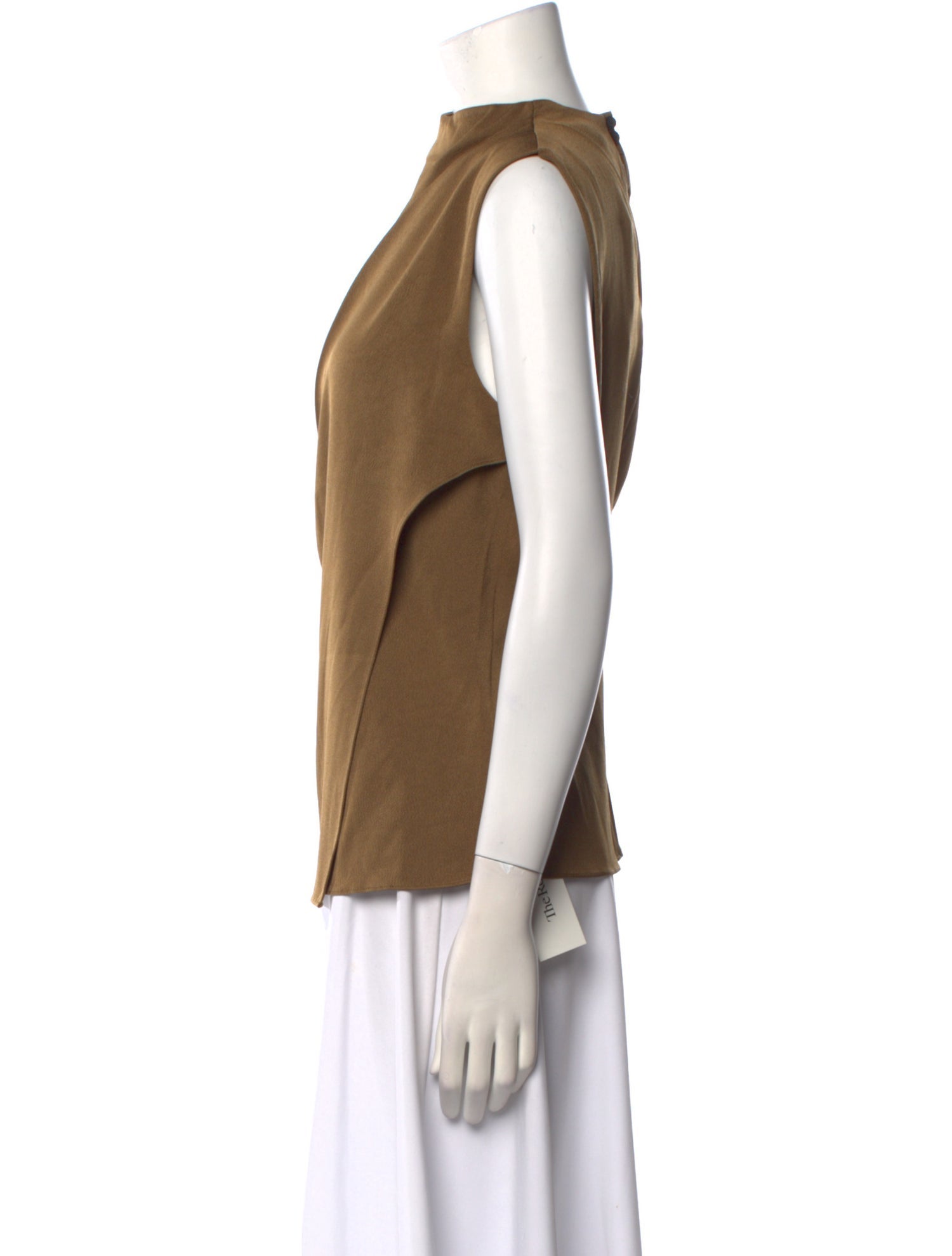 A.L.C. Cowl Neck Sleeveless Top