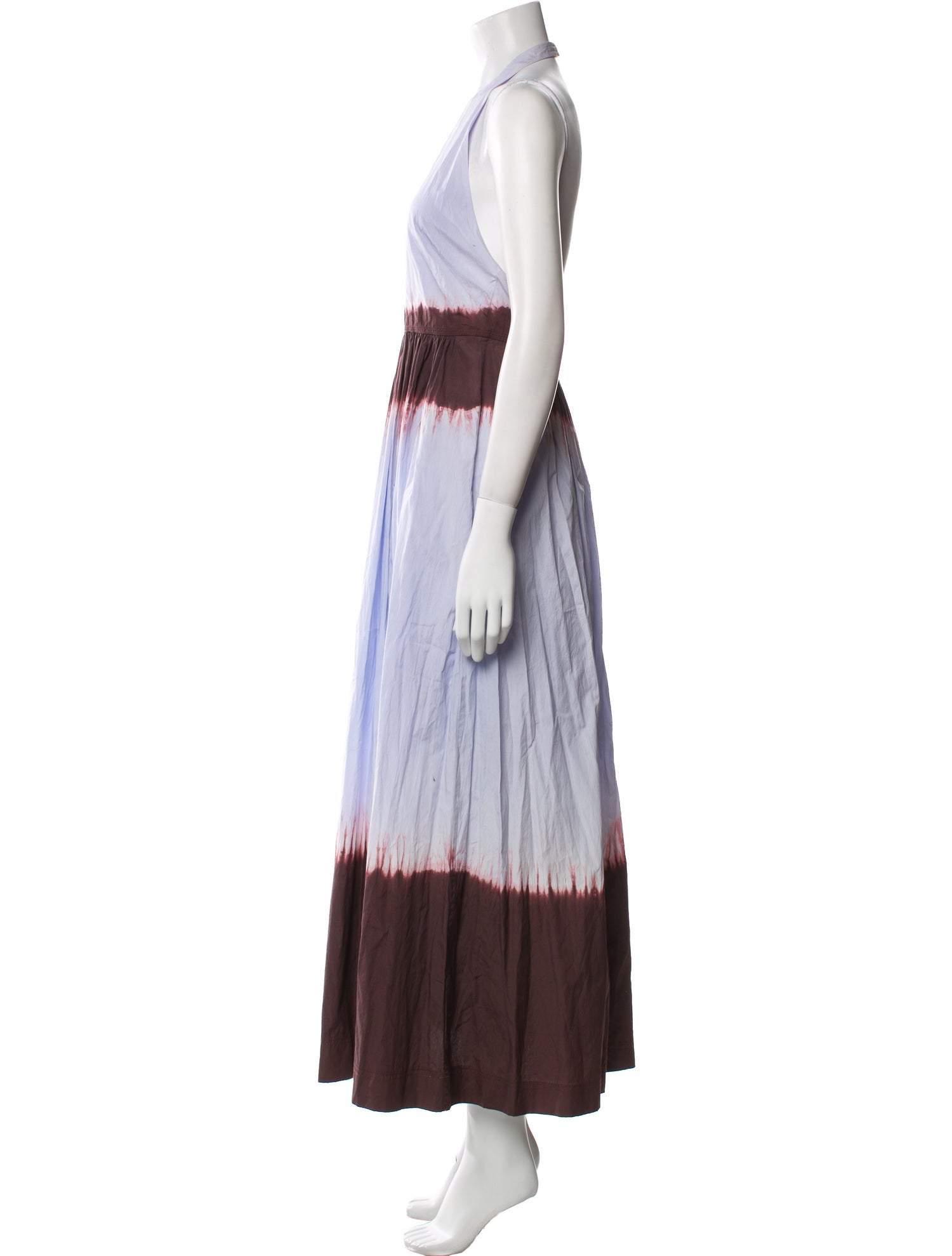 A.L.C. Tie-Dye Print Long Dress