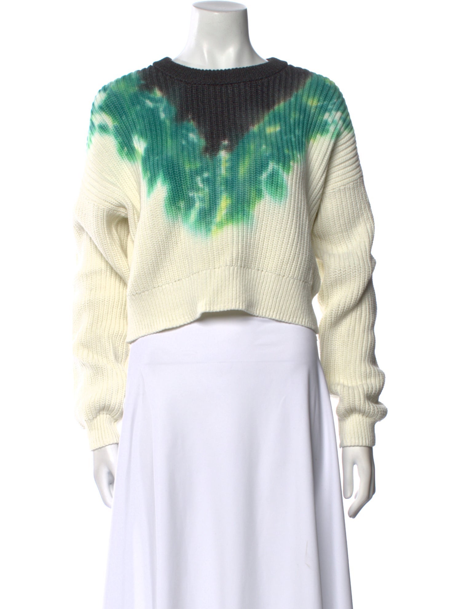 A.L.C. Printed Crew Neck Sweater