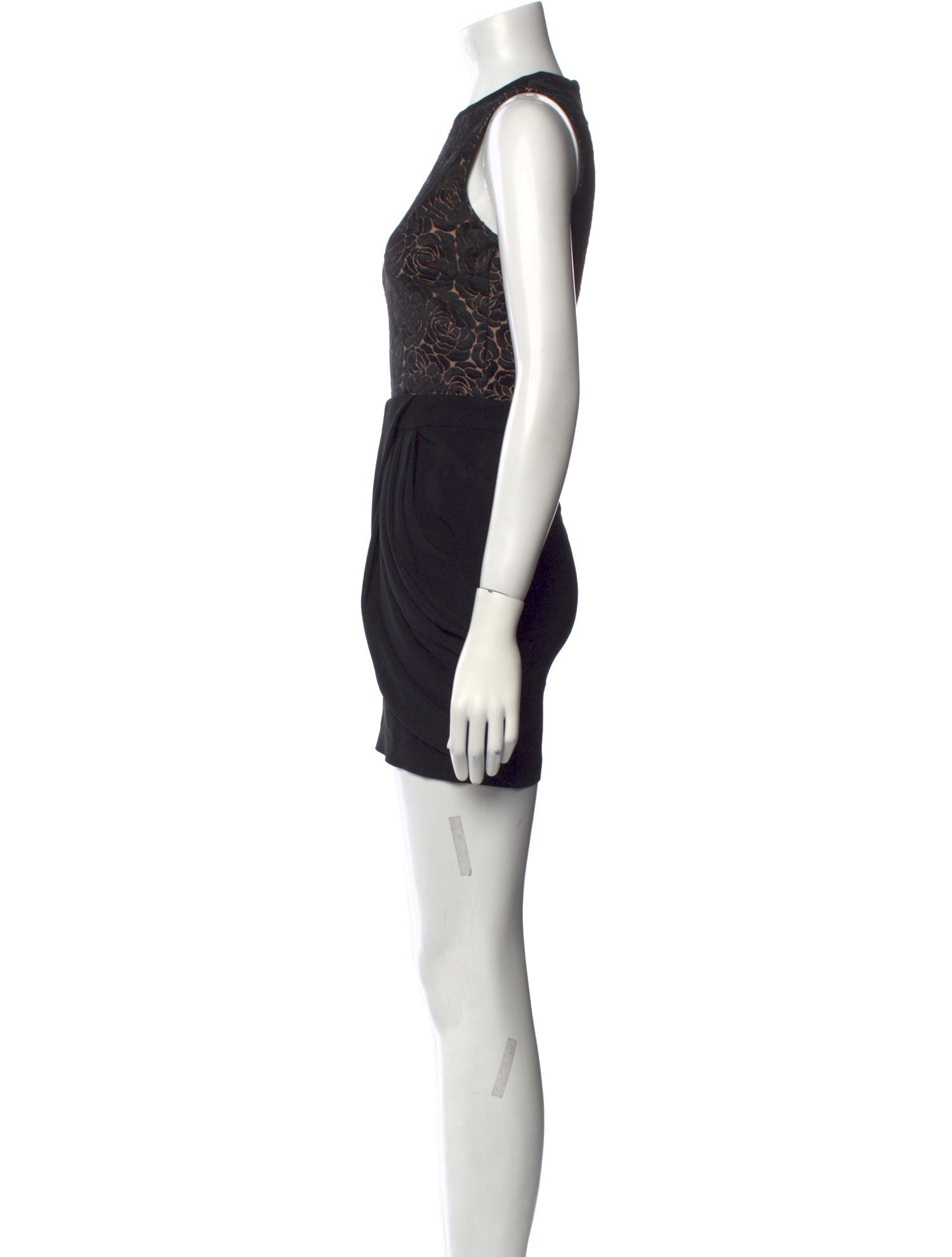 A.L.C. Lace Pattern Mini Dress