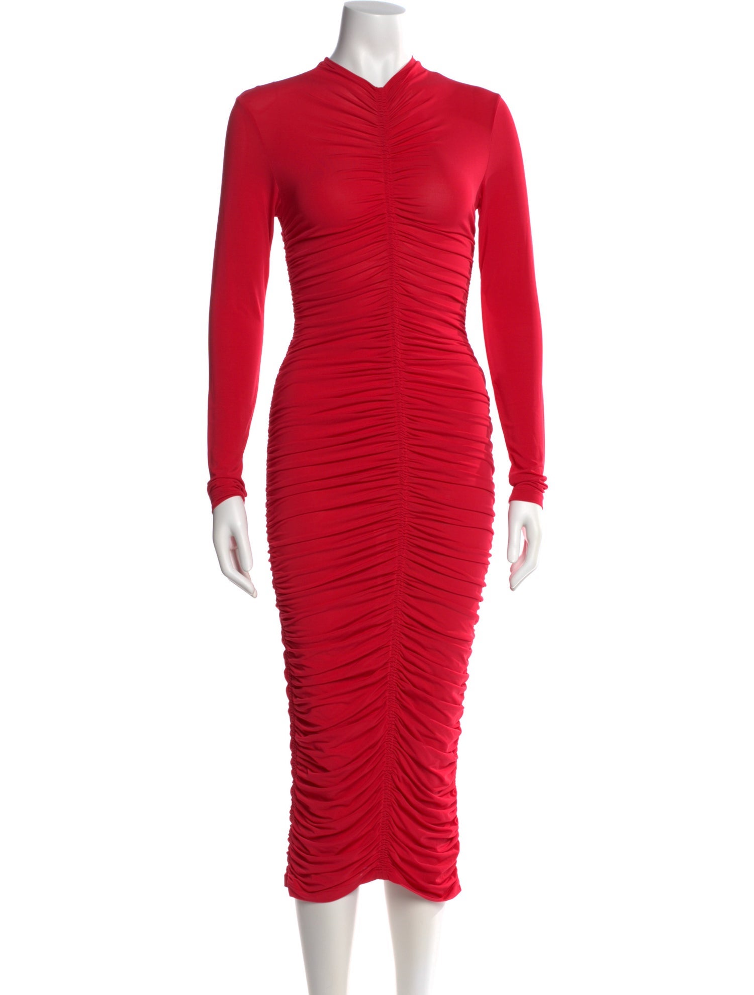 A.L.C. Mock Neck Midi Length Dress