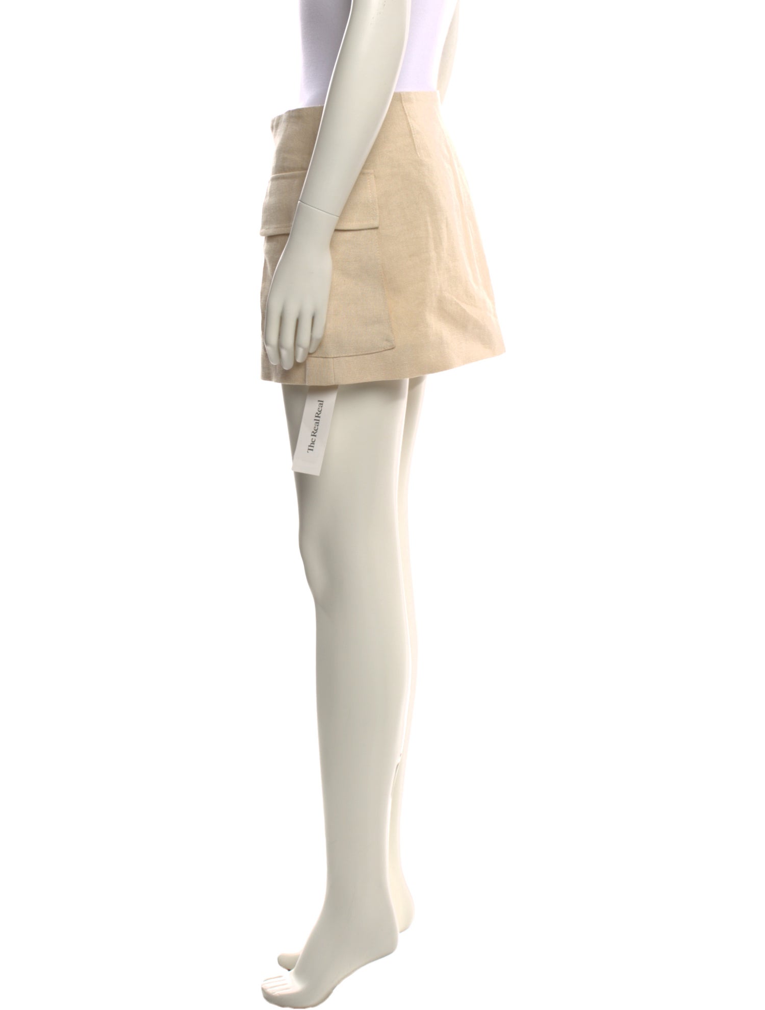 A.L.C. Linen Mini Skirt