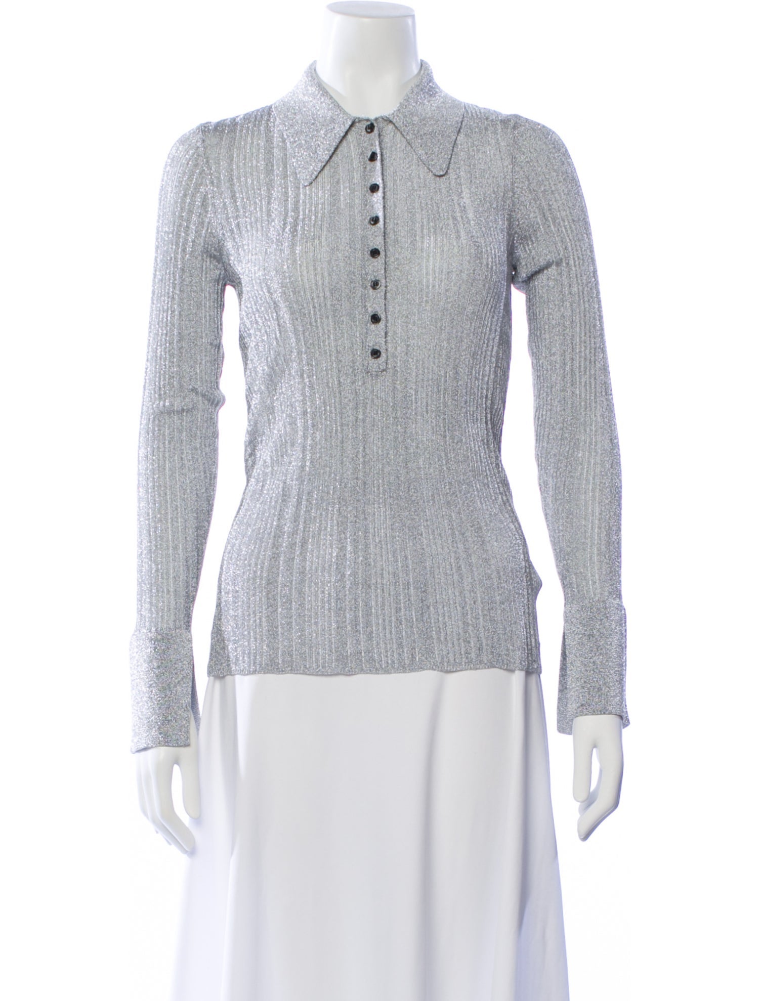 A.L.C. Long Sleeve Polo