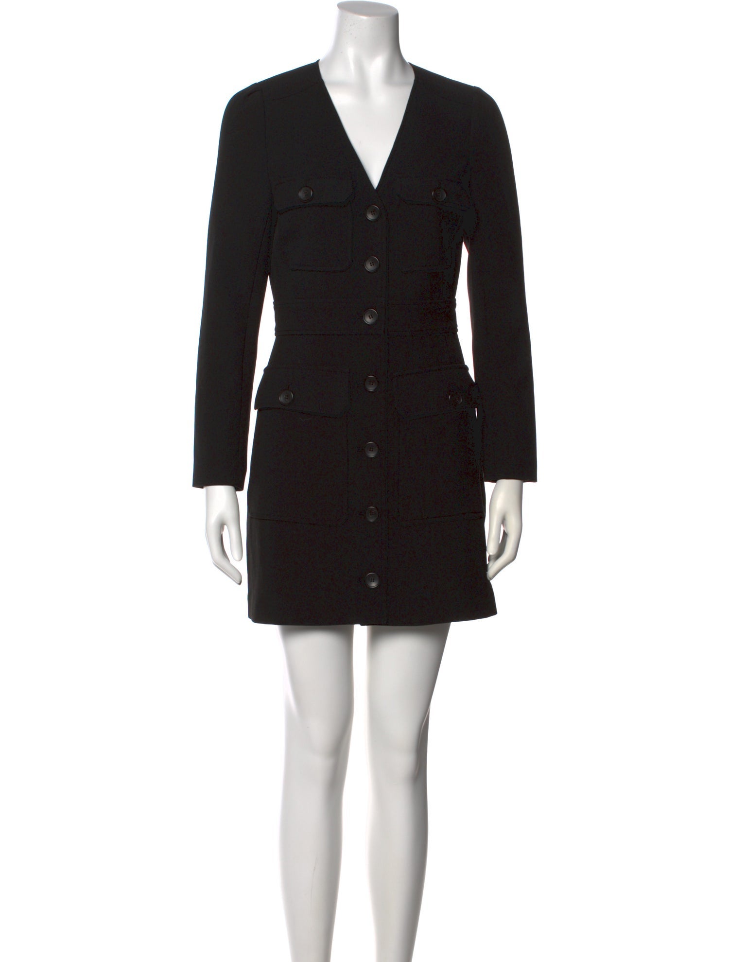 A.L.C. V-Neck Mini Dress