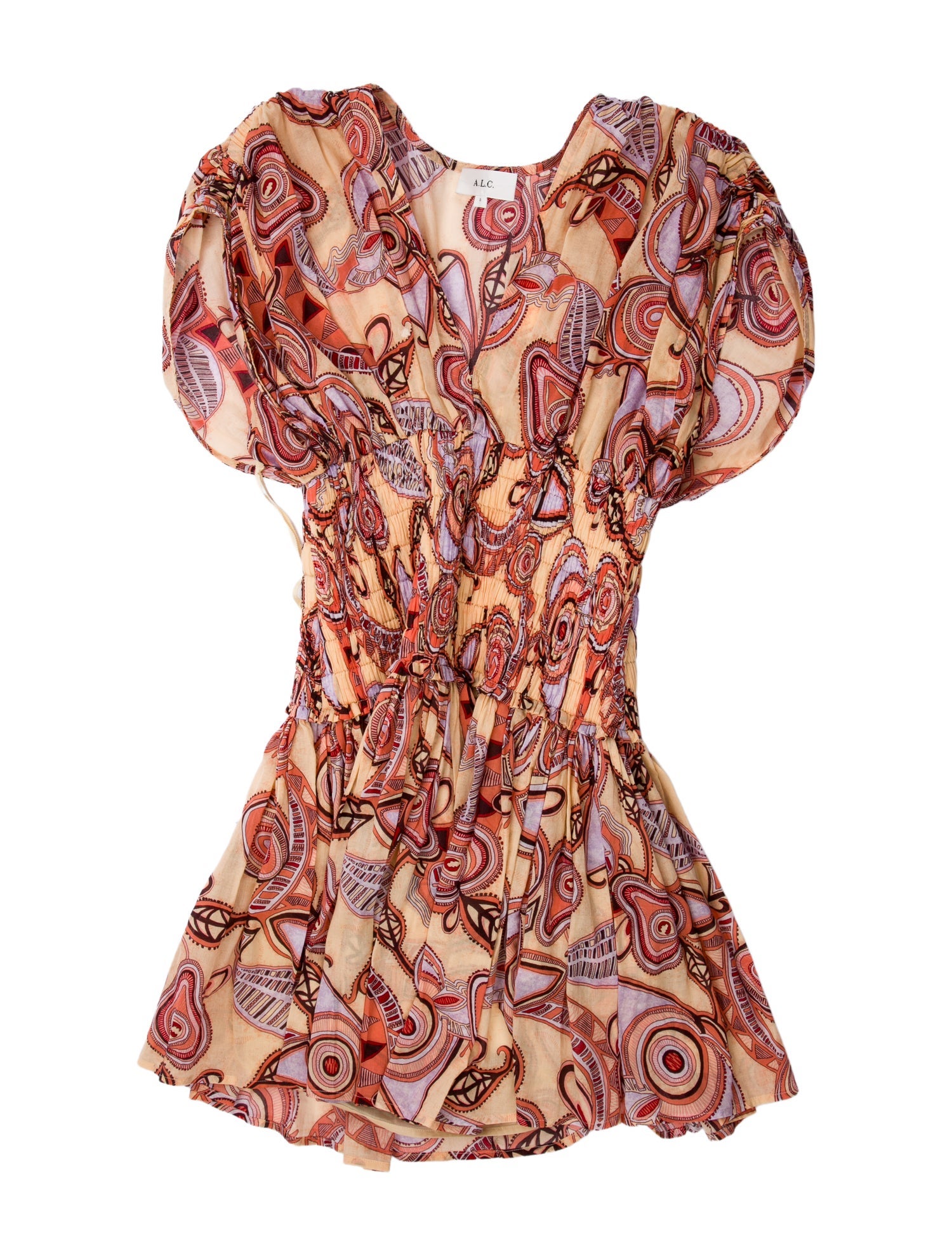 A.L.C. Printed Mini Dress