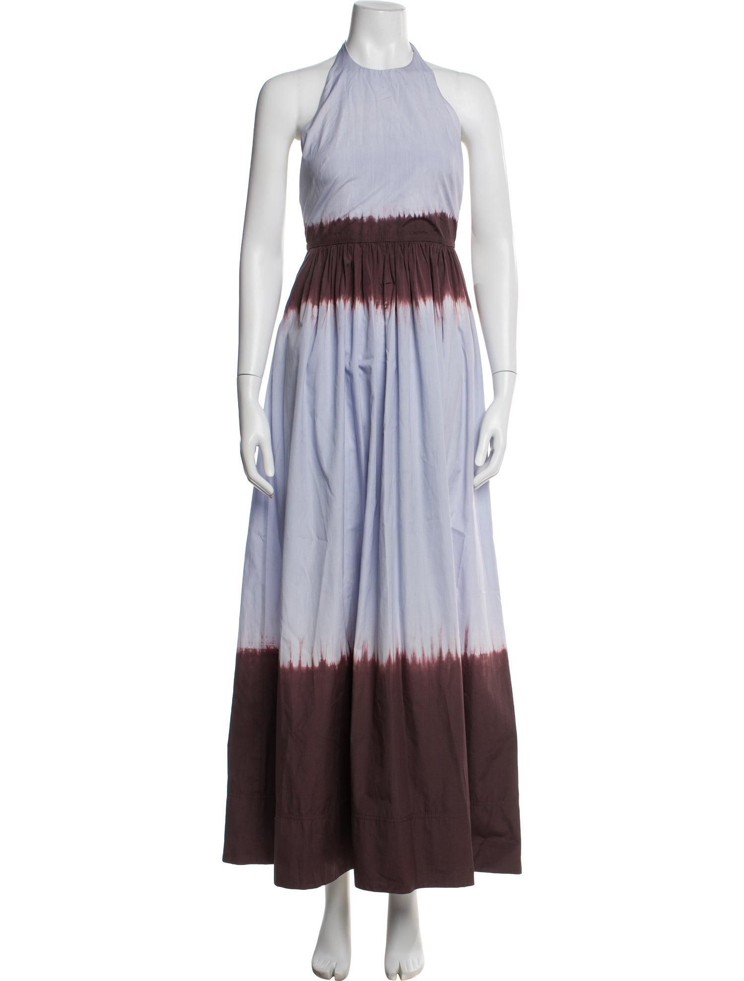 A.L.C. Tie-Dye Print Long Dress