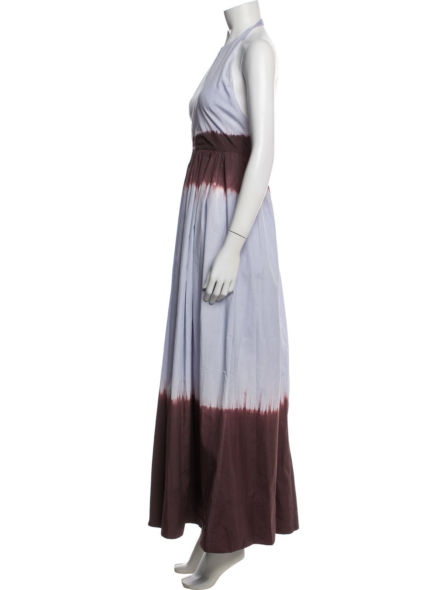 A.L.C. Tie-Dye Print Long Dress