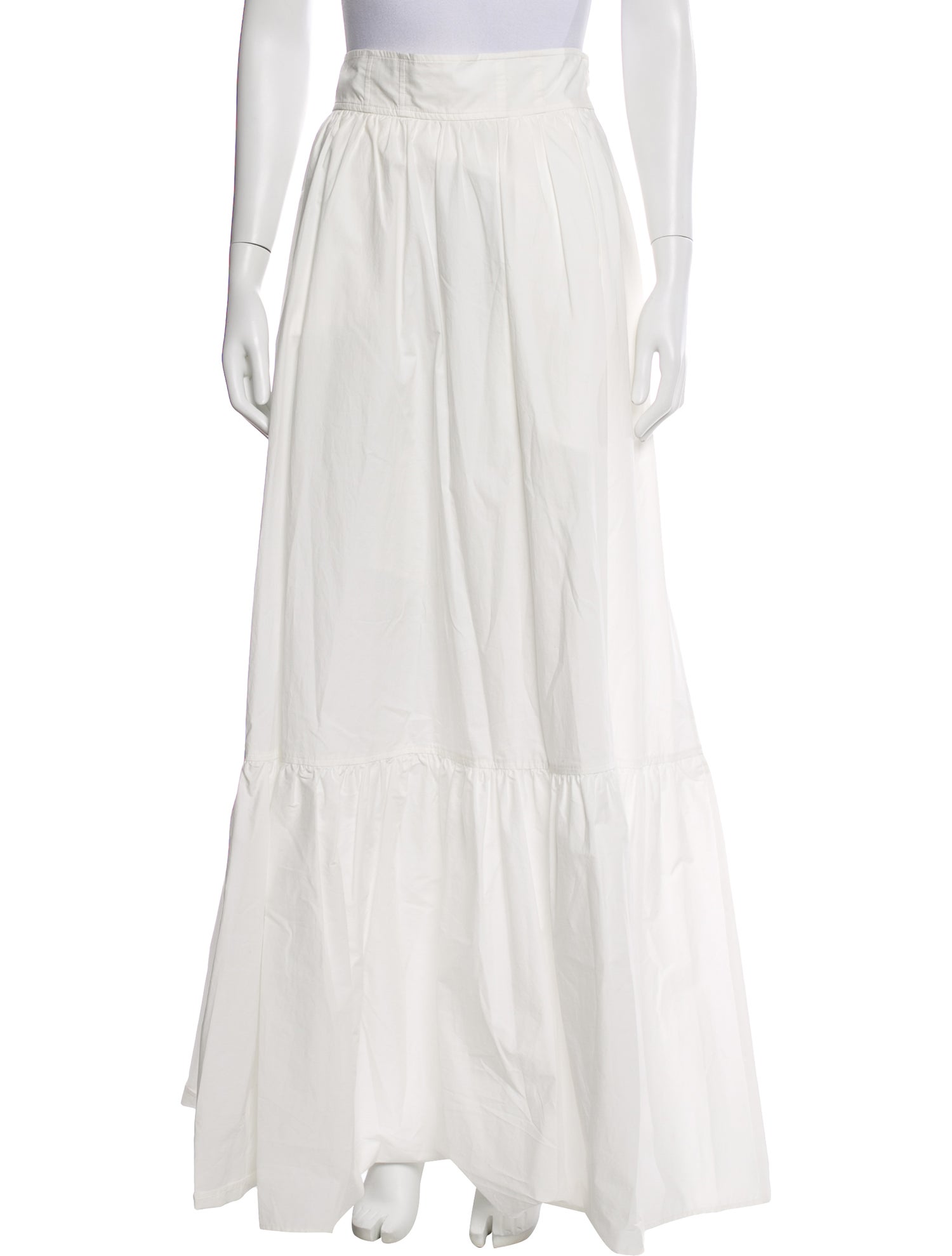 A.L.C. Pleated Accents Long Skirt