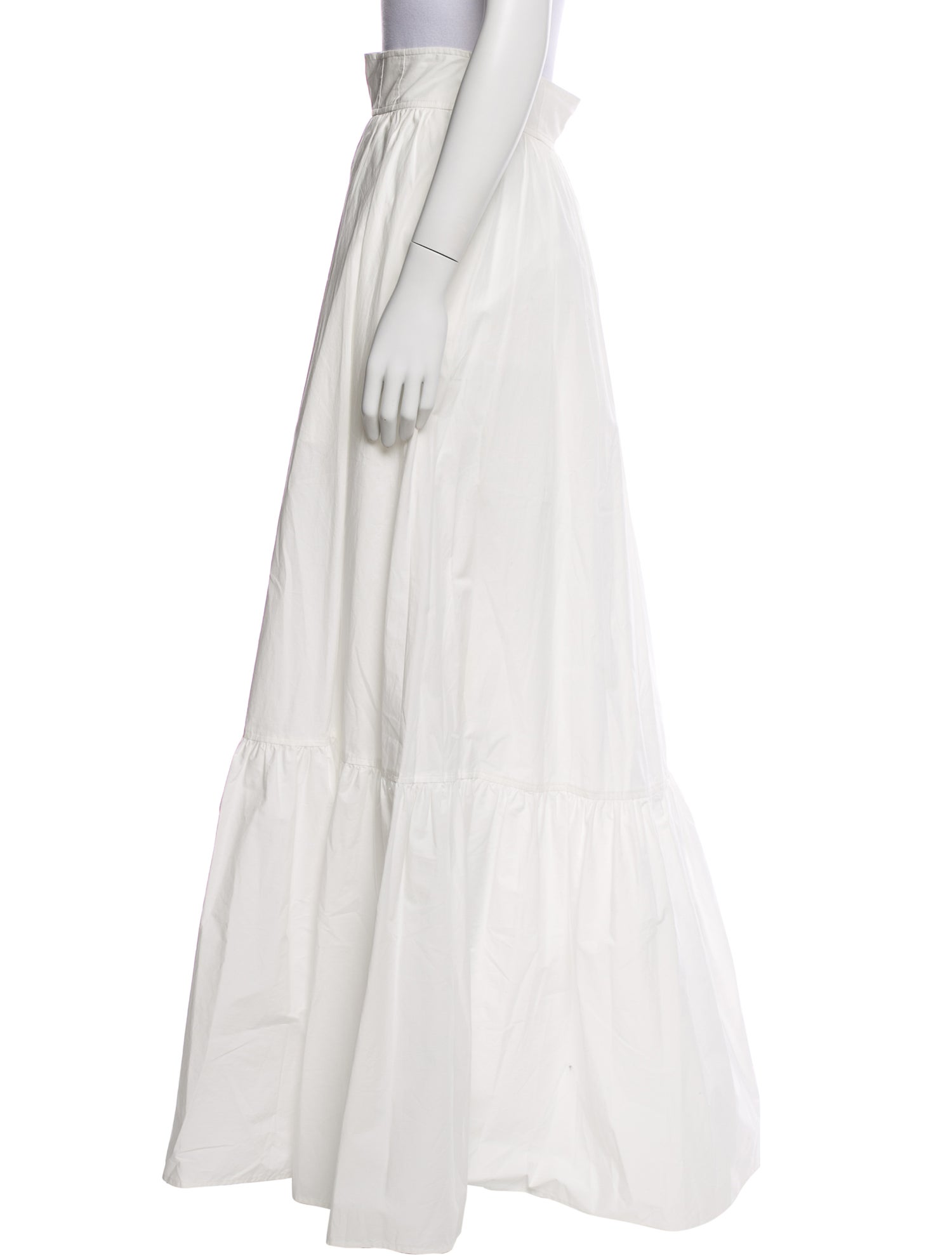 A.L.C. Pleated Accents Long Skirt