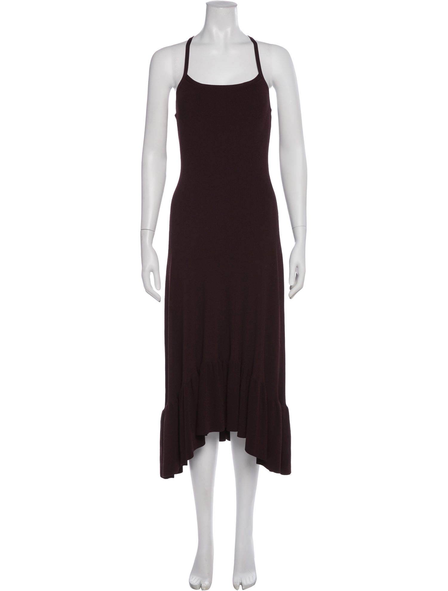 A.L.C. Square Neckline Long Dress