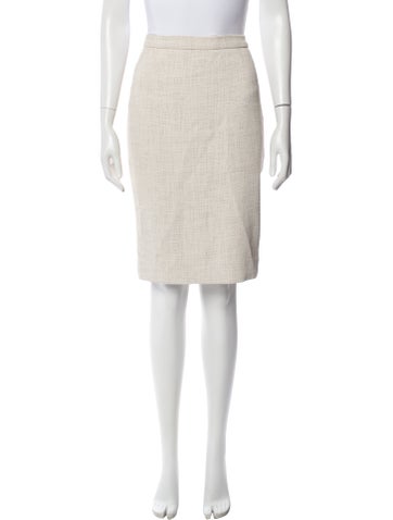 Pre-owned A.l.c Knee-length Skirt In Neutral