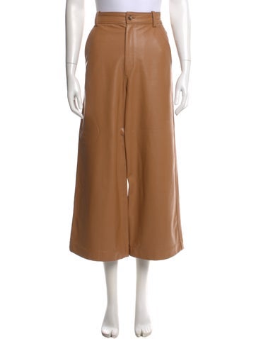 Pre-owned A.l.c Wide Leg Pants In Brown