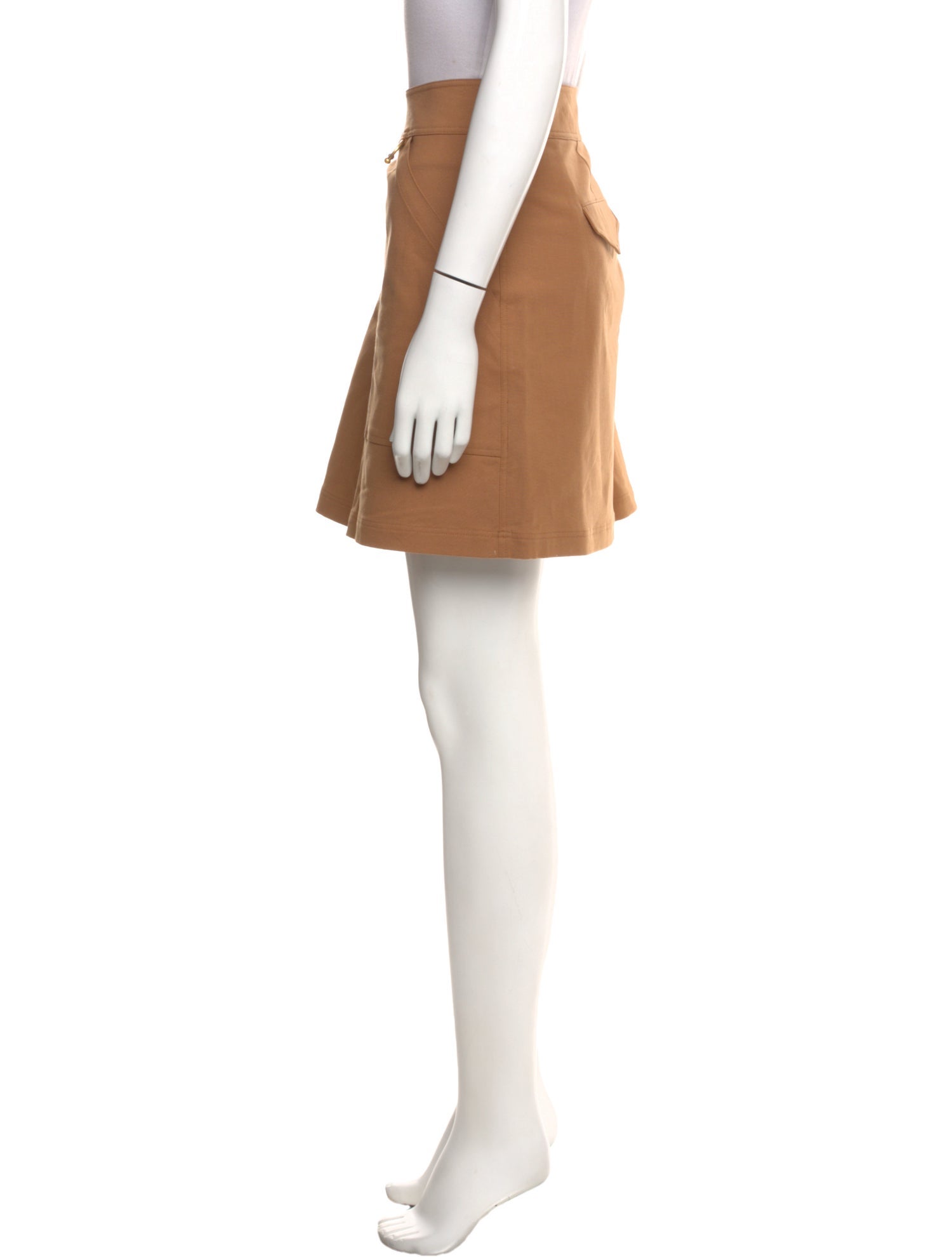 A.L.C. Pleated Accents Mini Skirt