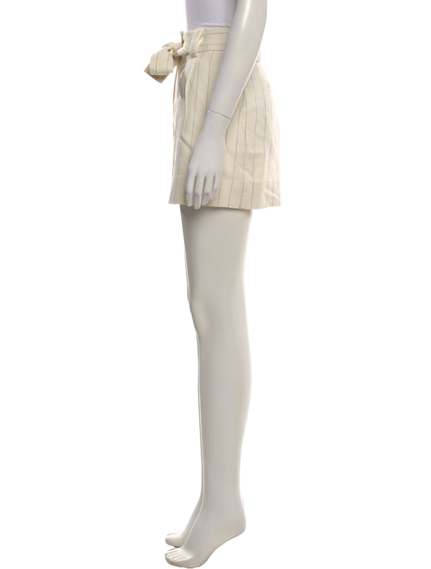 A.L.C. Striped Mini Shorts