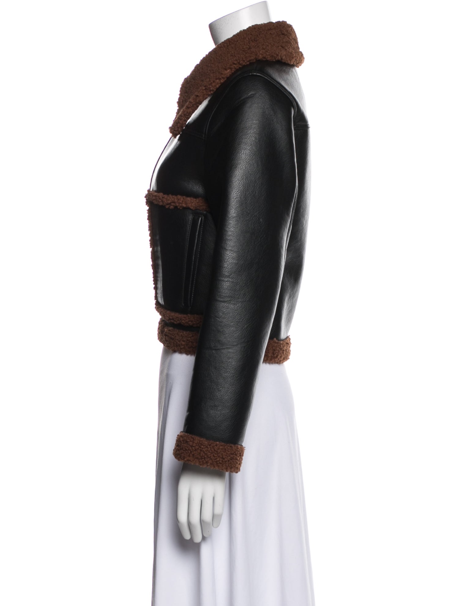 Ann Demeulemeester Mongolian Lamb Fur Jacket - Black Jackets