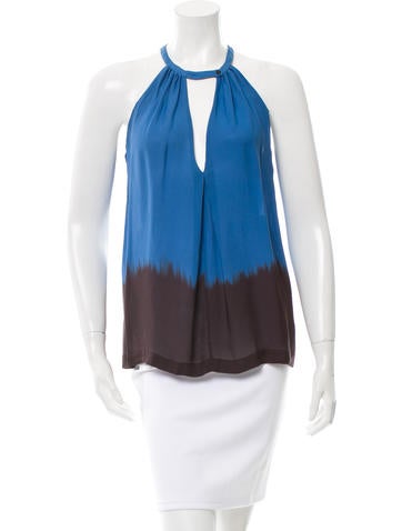 A.L.C. Silk Sleeveless Top