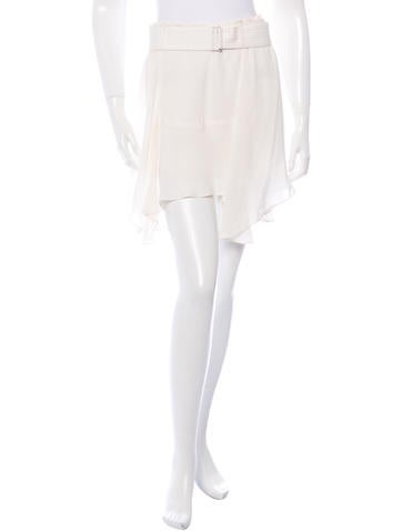 A.L.C. Draped Mini Skirt