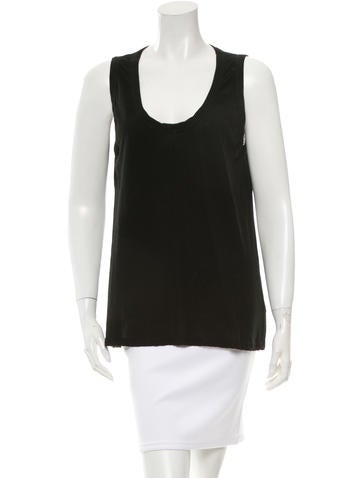 A.L.C. Sleeveless Scoop Neck Top