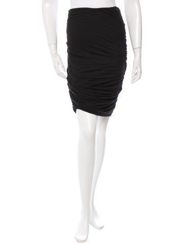 A.L.C. Draped Mini Skirt