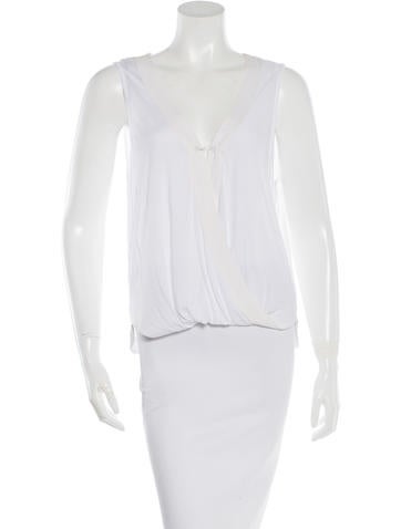 A.L.C. Draped Sleeveless Top