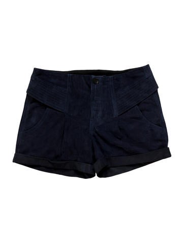 A.L.C. Suede Mini Shorts