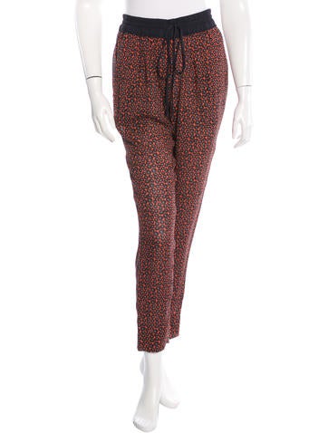 A.L.C. Silk Printed Pants