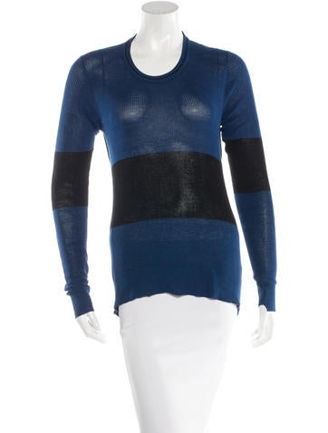 A.L.C. Cutout Colorblock Sweater