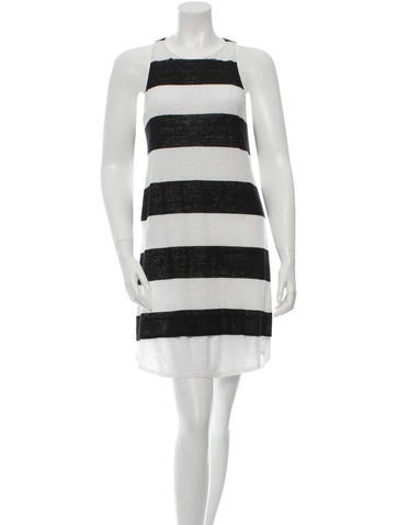 A.L.C. Striped Sleeveless Dress