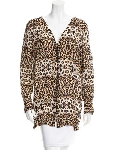 A.L.C. Printed Silk Tunic