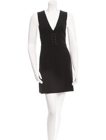 A.L.C. Barbell-Embellished Mini Dress w/ Tags