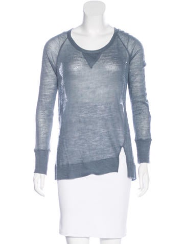 A.L.C. Mohair Long Sleeve Top