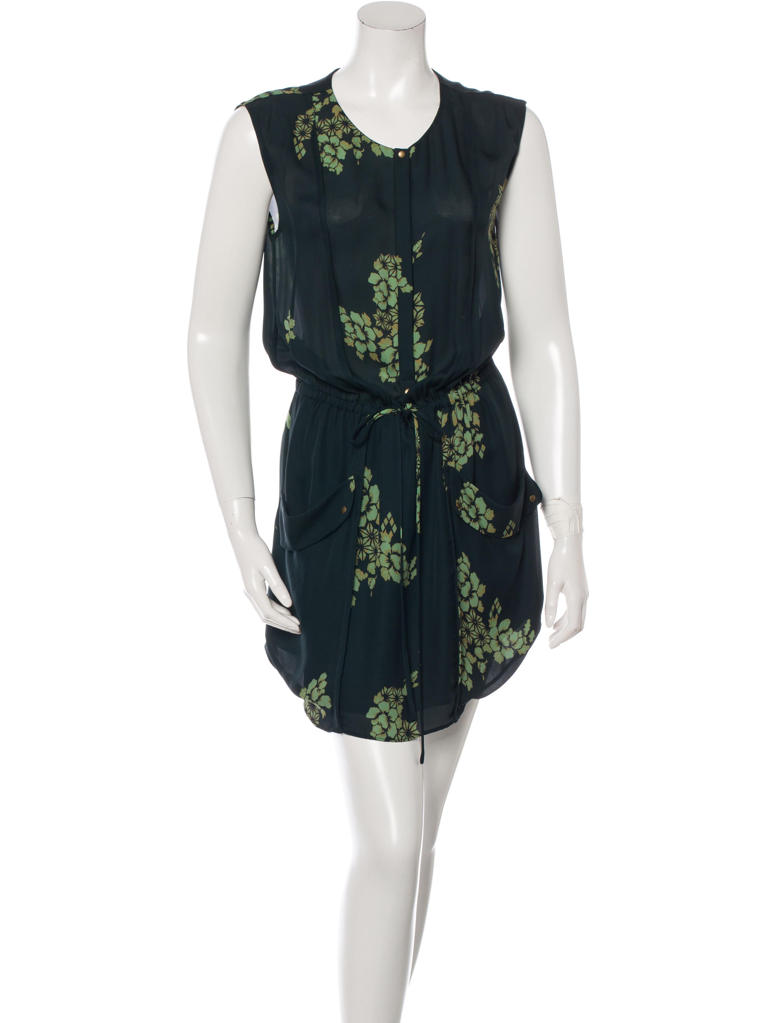 A.L.C. Silk Flower Printed Dress - Clothing - WA433500 | The RealReal