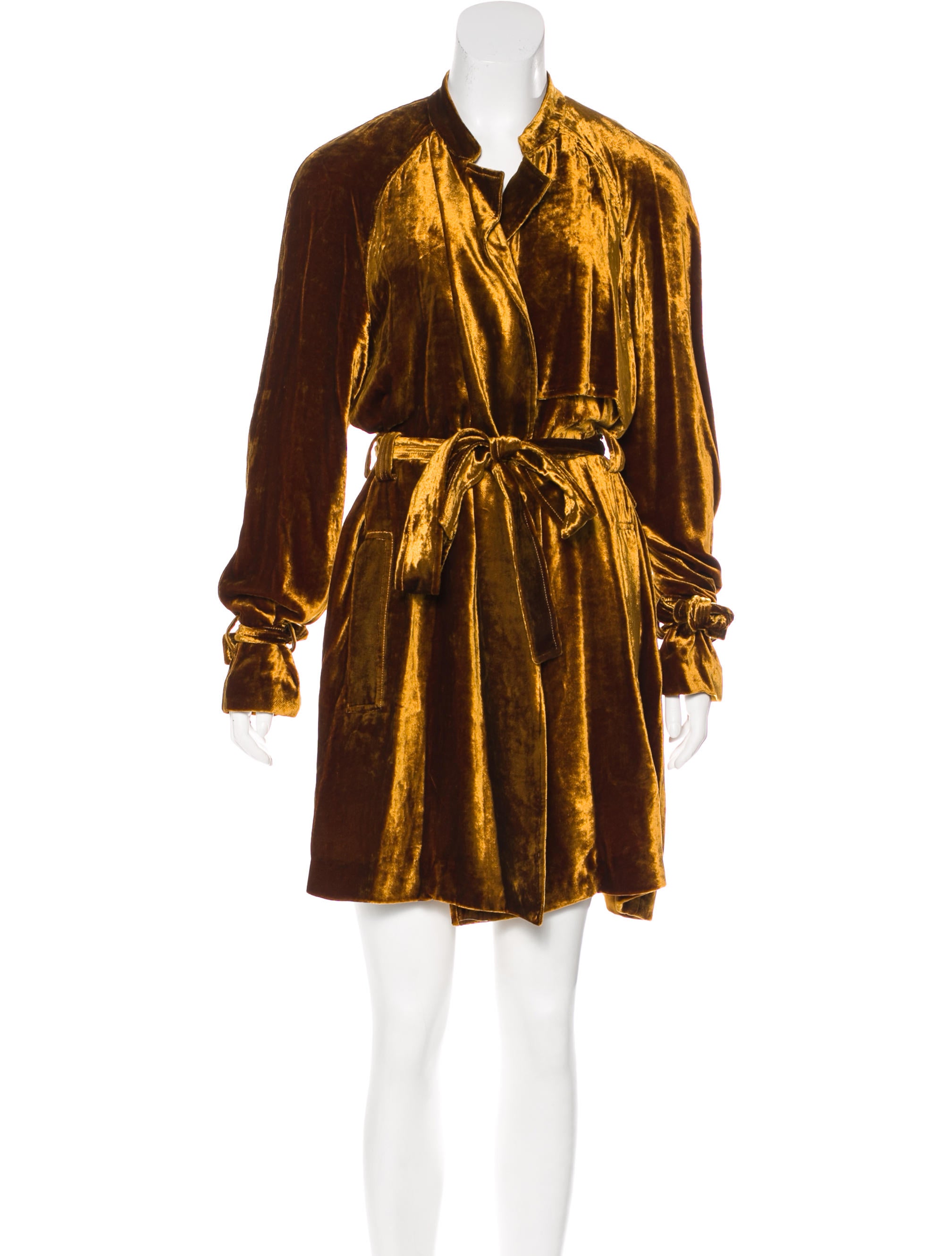 green emerald velvet dress Mia Long Sleeves Velvet Dress M main image 1