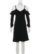 A.L.C. Felicia Cold Shoulder Ruffle Crepe Dress w/ Tags