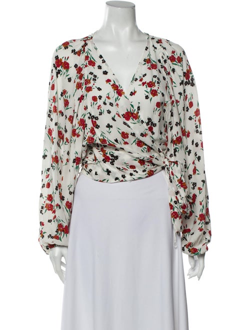A.l.c. Carla Silk Blouse White