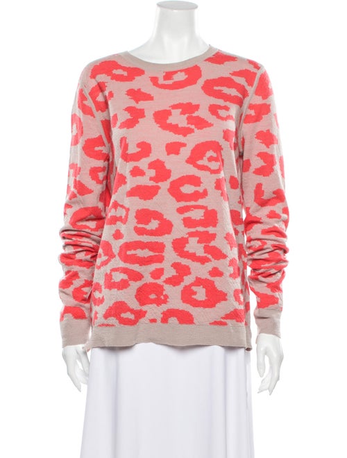 A.l.c. Wool Animal Print Sweater Wool