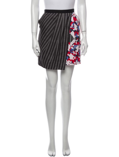 A.l.c. Printed Mini Skirt Red
