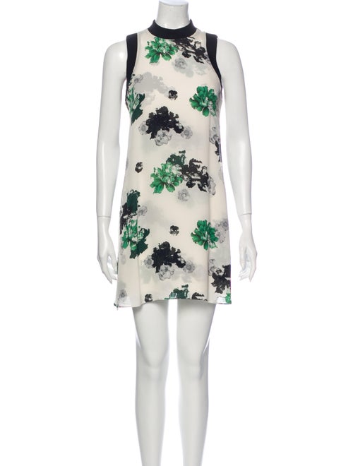 A.l.c. Silk Mini Dress White