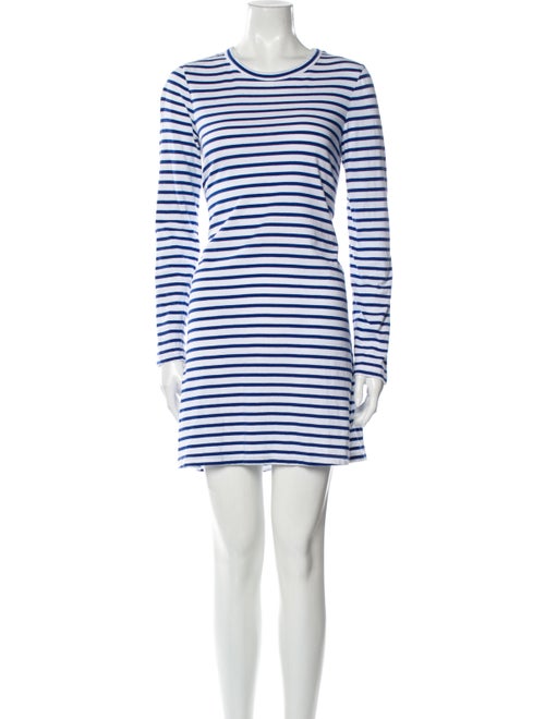 A.l.c. Striped Mini Dress White